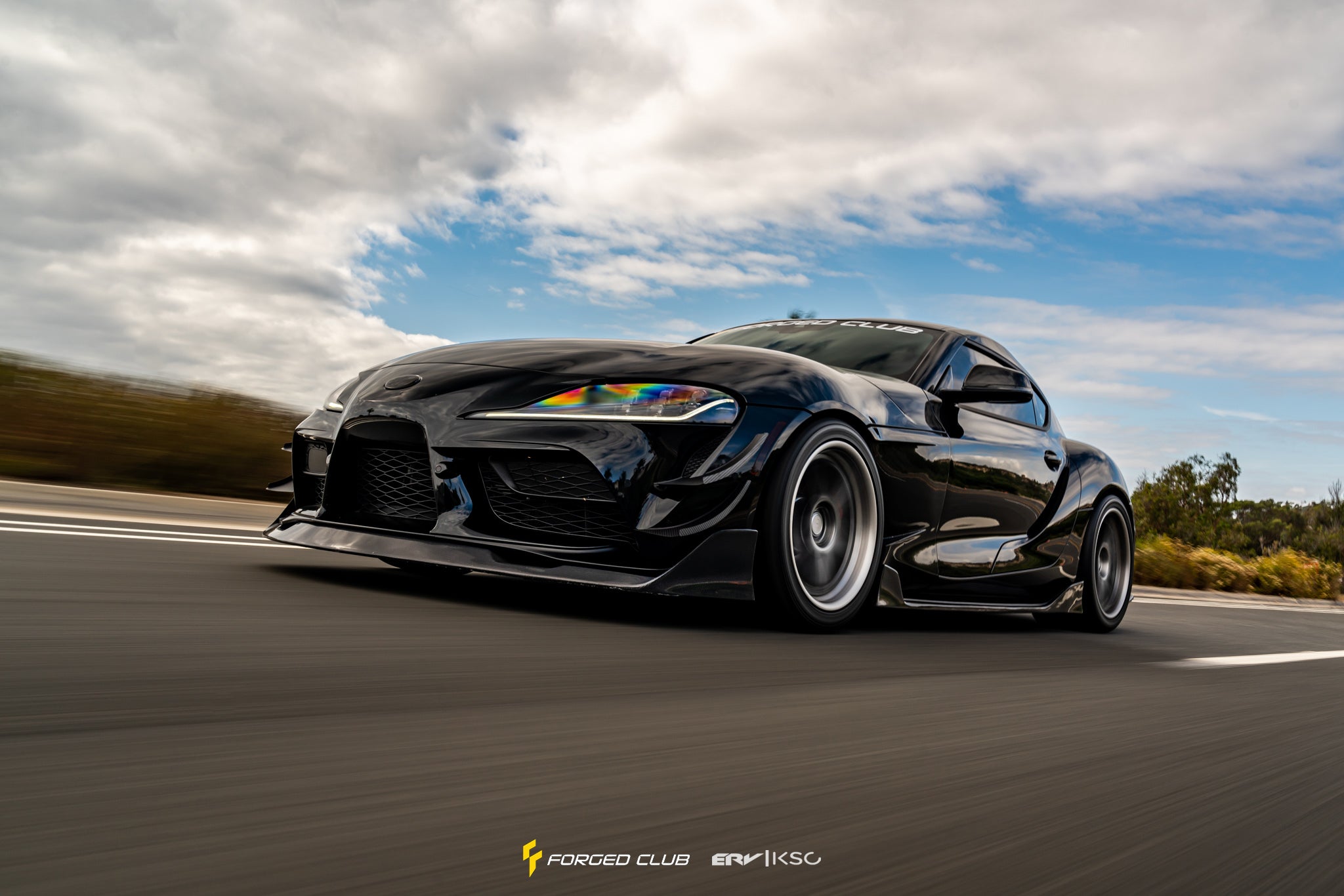 エンデヴァー 2022 Toyota Supra on HF-202 Evo