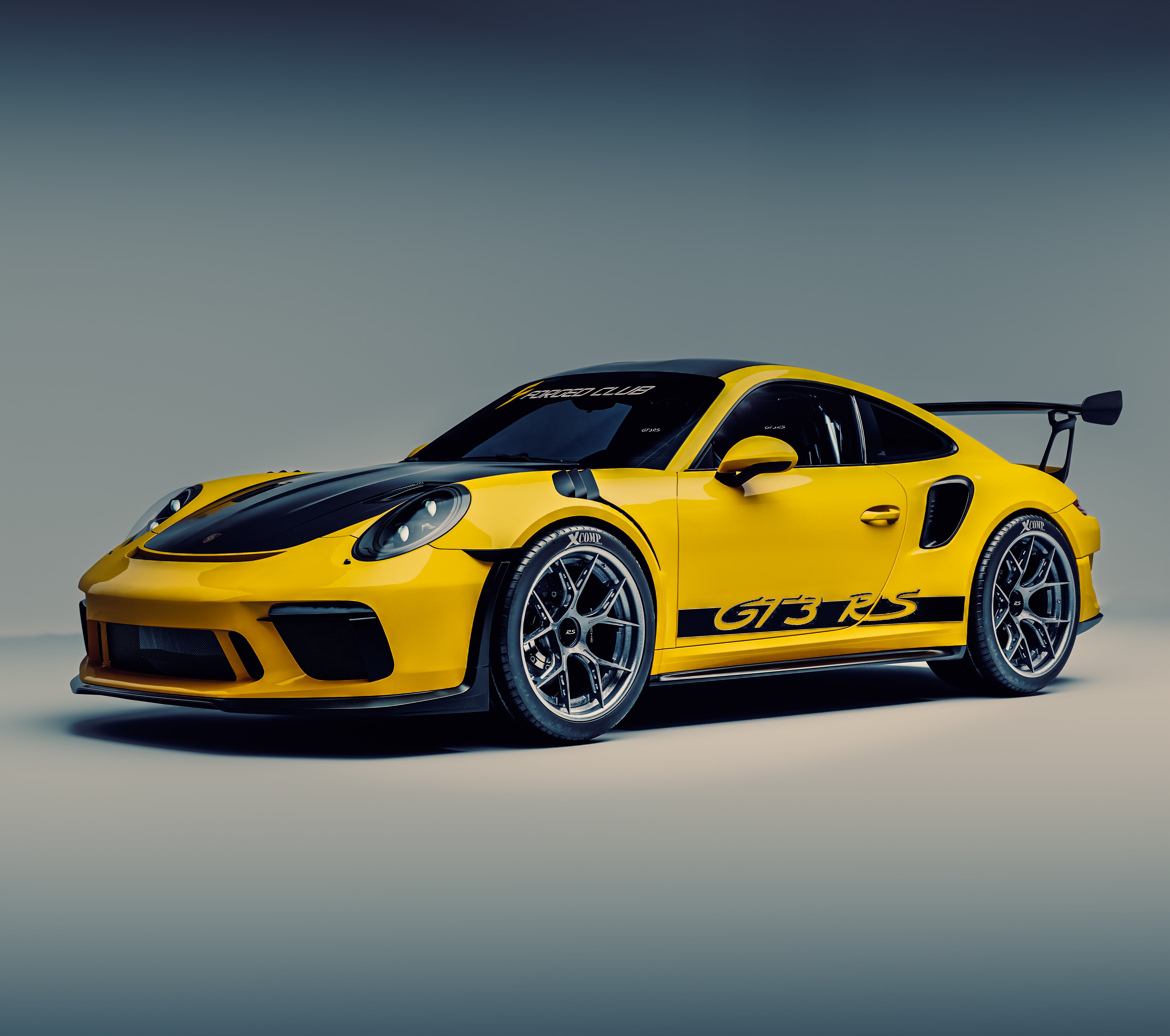 2019 Porsche GT3RS on RS-203 EVO